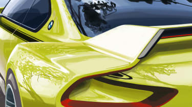 BMW 3.0 CSL Hommage concept teaser image