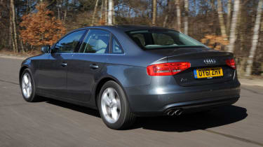 Audi A4 rear tracking