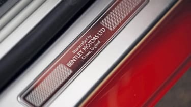 Bentley Continental GT plaque