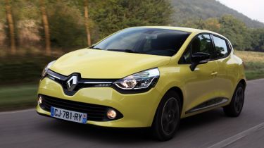 New Renault Clio front tracking