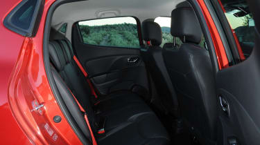 Clio Renaultsport rear seats