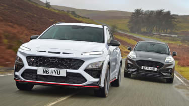 Hyundai Kona N vs Ford Puma ST - header