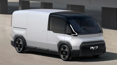 Kia PV7 concept front 3/4
