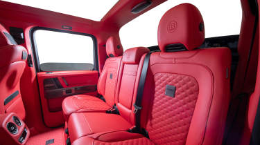 New Brabus XL 800 Cabrio - rear seats