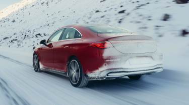 Mercedes CLA 220 Hybrid - rear