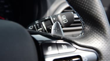 Hyundai i30 N - steering wheel mounted shift paddles