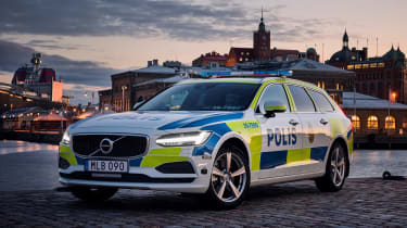 Volvo V90 Police Car
