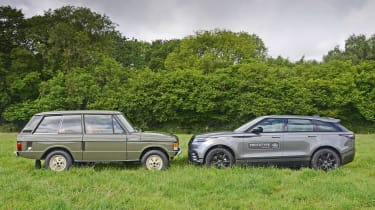 Range Rover Velar vs Range Rover Velar - side-by-side