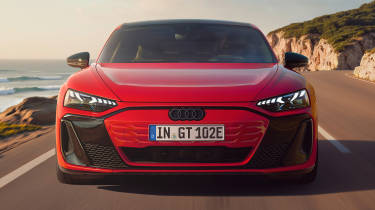 Audi e-tron GT quattro - front end dynamic
