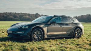 Porsche Taycan Cross Turismo prototype - front static