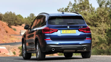 BMW X3 - rear
