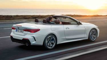 BMW 4 Series Convertible - rear tracking