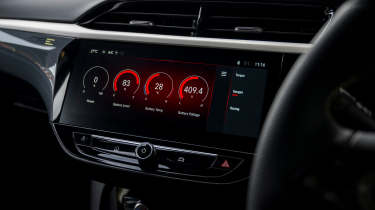 Vauxhall Corsa GSE instruments