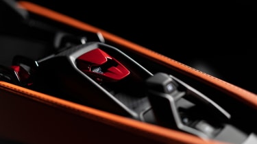 Lamborghini Revuelto - start button