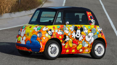 Fiat Topolino Disney special in &#039;Cavazzano&#039; livery - front static