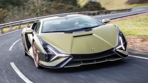 Lamborghini Sian - front action