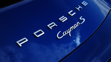 Porsche Cayman S badge