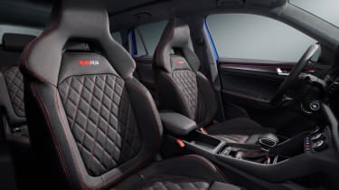 Skoda Kodiaq vRS facelift - front seats