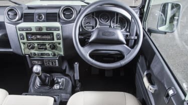 Cool cars: the top 10 coolest cars - Land Rover Defender interior
