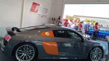 New Audi R8 at Goodwood