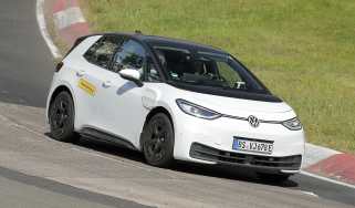 Volkswagen ID.2 test car - front cornering