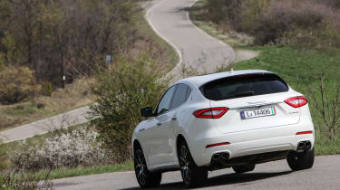 Maserati Levante SUV - rear cornering