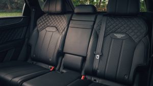 Bentley Bentayga Hybrid - rear seats