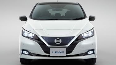 New Nissan Leaf - full front