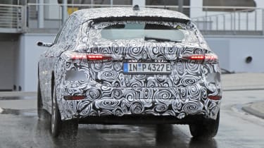All-new Audi A6 e-tron spyshot - rear 