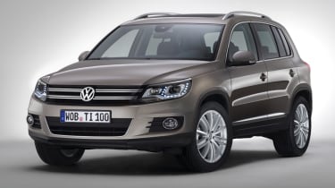 Volkswagen Tiguan facelift front