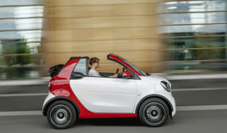 Smart ForTwo Cabrio - roof off