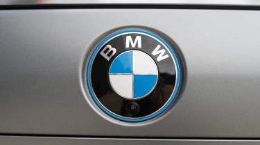 BMW 7 Series vs Mercedes S-Class - BMW badge