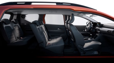 Dacia Jogger - seat configuration