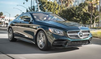 Mercedes S-Class coupe - front