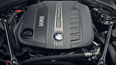 BMW 640d Coupe M Sport engine