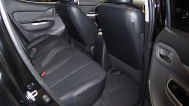 Fiat Fullback pick-up - show rear seats