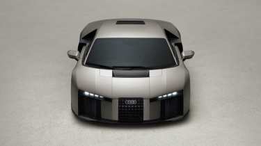 New Audi Nuvolari supercar - front 