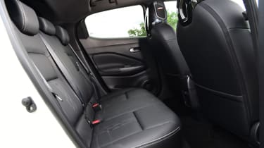 Nissan Juke Hybrid - rear seats