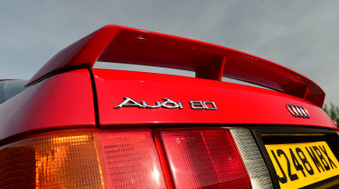 Audi 80 - rear badge
