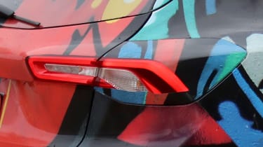 2018 Ford Focus Hatchback spy taillight
