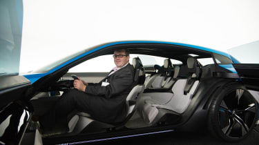 Peugeot Instinct concept - John McIlroy inside