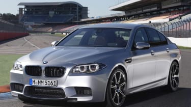 BMW M5 facelift front static