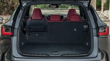 Lexus NX 450h+ - boot seats down