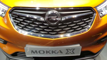Vauxhall Mokka X Geneva - grille