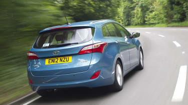 Hyundai i30 Tourer rear tracking