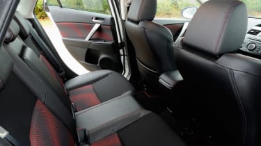 Mazda 6 saloon rear seats