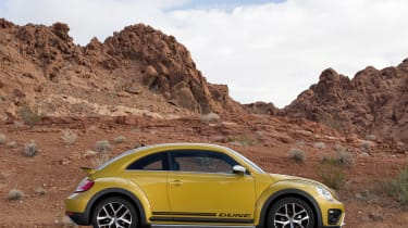 VW Beetle Dune side