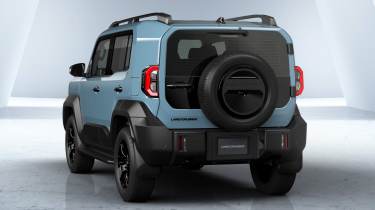 Toyota Land Cruiser FJ - rear/side blue