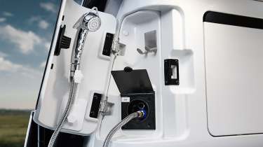 Hyundai Staria Camper Concept - shower