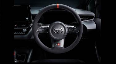 Toyota GR Corolla - steering wheel